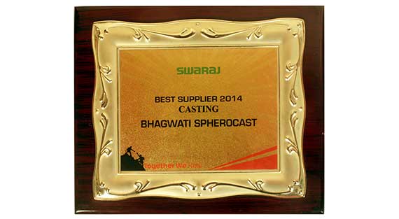 Best Supplier 2014