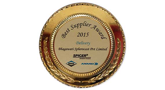 Best Supplier 2015